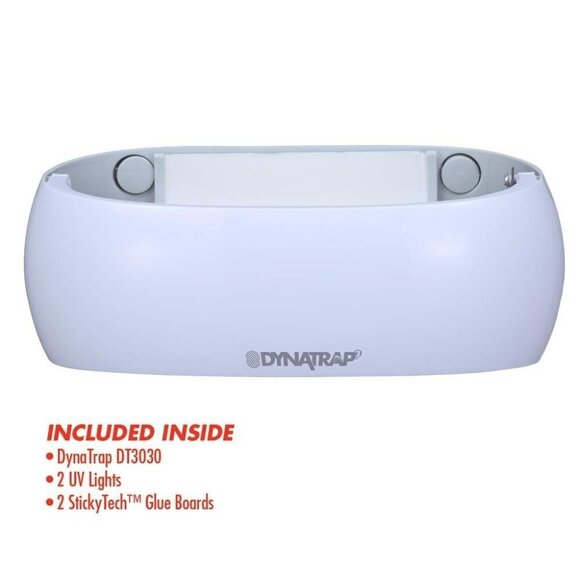 Dynatrap UV 300 Sq. Ft. Insect and Mosquito Trap with Wall Mount, White - Picture 2 of 5